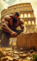 giant-man is working 💪