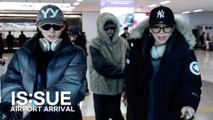 [4K] 이슈(イッシュ) 김포공항 입국 | IS:SUE Airport Arrival
