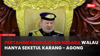'Kerajaan perlu pertahan hak kedaulatan walaupun hanya seketul batu karang'