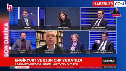 Cemal Enginyurt ve Salih Uzun CHP'ye katıldı