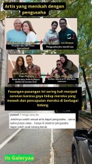 daftar beberapa artis terkenal yang menikah dengan pengusaha kaya