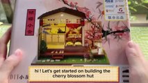 Miniature Cherry Blossom Hut - Peaceful Nature in Tiny Form 🏡⭐️