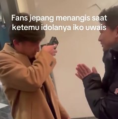 Ketemu Idolanya, Momen Fans Jepang Menangis Terharu Saat Bertemu Dengan Iko Uwais