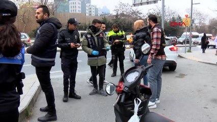 Şişli'de okul çevresinde denetim yapıldı