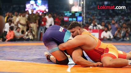 मोहोळ आणि राक्षेची ती कुस्ती पाहा नेमकं काय घडलं