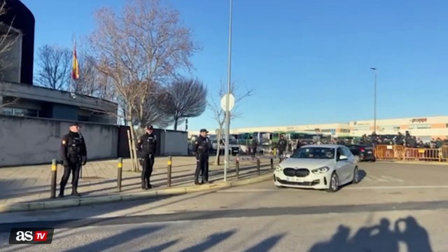 Así fue la llegada de Jenni Hermoso a los juzgados para declarar por el beso de Rubiales