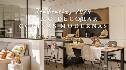 Tendencias 2025: Cómo Decorar Tu Cocina Moderna con Estilo ✨