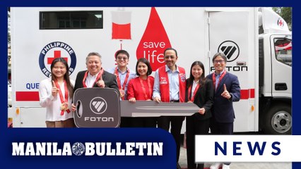 PH Red Cross receives new bloodmobile to strengthen blood donation campaign