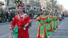 Défilé du Nouvel An chinois à Paris sous le signe du Serpent de bois