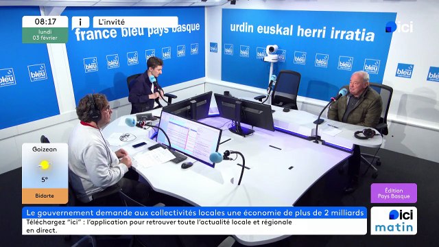 Jean Jacques Lasserre - président du conseil départemental des Pyrénées-Atlantiques