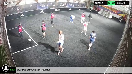 But de Femi Idriss B - Team A