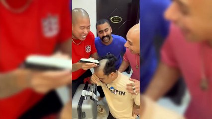 Blind-Fold Game Challenge 🐥  _ Funny Video 😂 _ Abduu vines