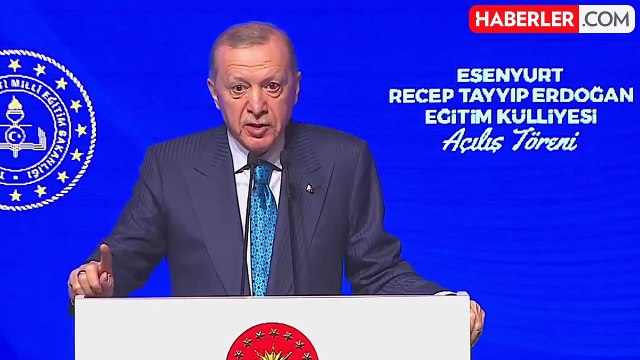 Cumhurbaşkanı Erdoğan'dan törene damga vuran sözler: Adeta yalvarıyorum, buna prim vermeyin