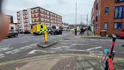 Serious crash in London Road, Portsmouth