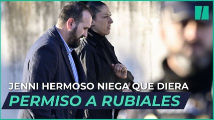Jenni Hermoso niega que diera permiso a Rubiales