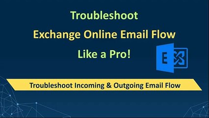 Troubleshoot Exchange Online Mail Flow, Troubleshoot Inbound and Outbound Mail Flow in Microsoft 365