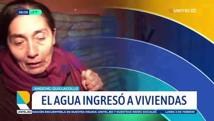 Zonas afectadas por intensa granizada en Colcapirhua y Quillacollo