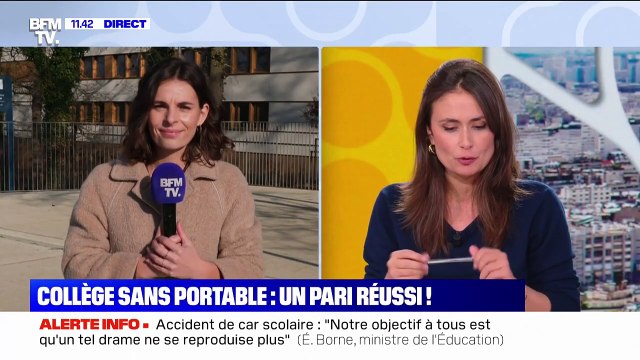 Ça ne me manque pas : Depuis la rentrée de septembre, ce collège de Massy expérimente la journée scolaire sans téléphone portable