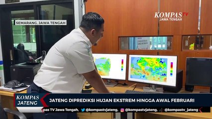 Jateng Diprediksi Hujan Ekstrem hingga Awal Februari