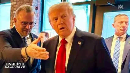 Extrait d'"Enquête Exclusive" sur M6 diffusée le 19 janvier 2025. Dans ce reportage consacré à Donald Trump, Sonia Dridi fait partie des intervenants.