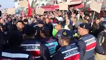 JANDARMA BİBER GAZIYLA MÜDAHALE ETTİ!