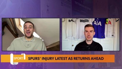 Spurs’ injury list looking to get shorter in coming weeks