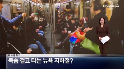 [세계를 가다]목숨 걸고 타는 뉴욕 지하철?
