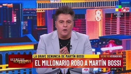 La grave denuncia de Martín Bossi por un millonario robo en su casa: "Es muy peligroso"