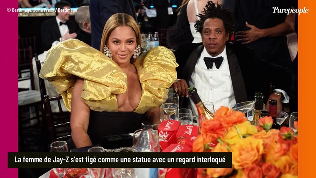 En pleine cérémonie des Grammy, Beyoncé a une réaction très surprenante devant Jay Z et leur fille Blue Ivy