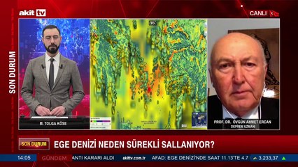 Ege denizi neden sürekli sallanıyor?