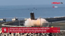 Türkiye'nin en uzun menzilli füzesi Tayfun'dan yeni test!