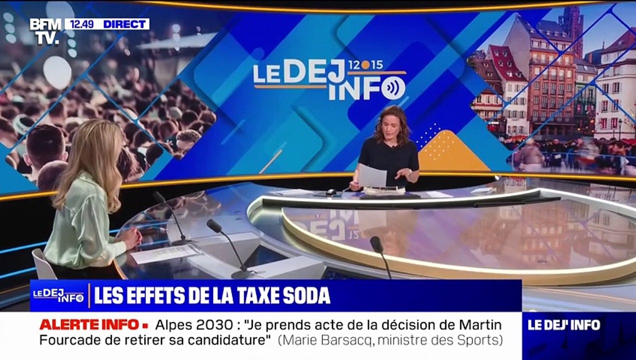 Taxe sur les sodas: plus ils sont sucrés, plus ils sont taxés