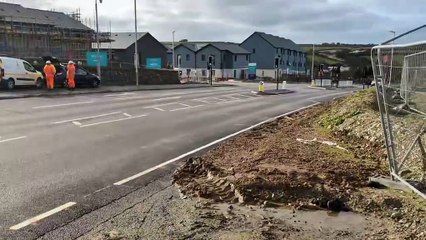 A section of the A392 in Newquay re-opens after being shut for four months
