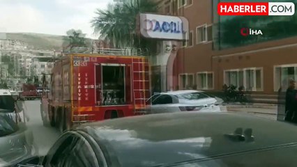 İskenderun Palmiye Hastanesi'nde Yoğun Bakım Ünitesinde Yangın