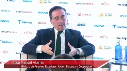 Trump, Venezuela y Gaza, temas principales en el desayuno informativo de Albares