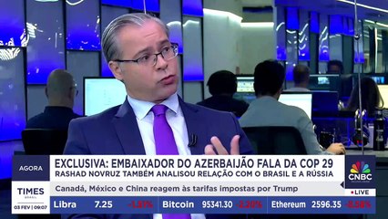 EXCLUSIVO: embaixador do Azerbaijão conta experiência adquirida pelo país ao sediar COP29