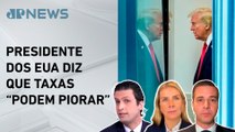 Trump diz que consequência provocada pelas tarifas “valerá a pena”; Ghani, Deysi e Beraldo analisam