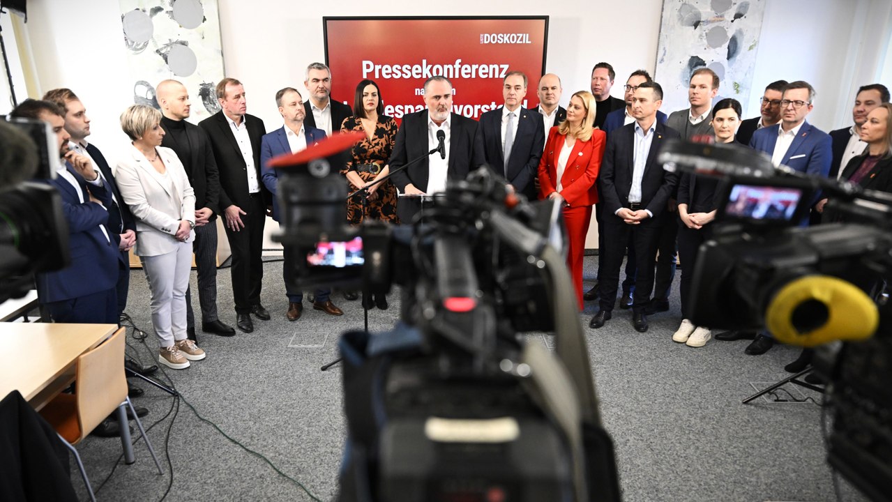 Doskozil präsentiert rot-grünes Regierungsteam