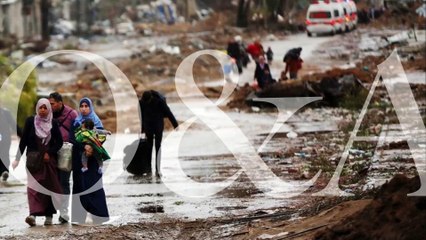 Question to Answer: Displacing People Gaza