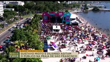 BAND VERÃO 2025: evento leva música e diversão para Niterói | Melhor da Tarde