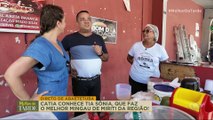 Mingau de miriti: Catia Fonseca conhece receita típica com fruto regional | Melhor da Tarde