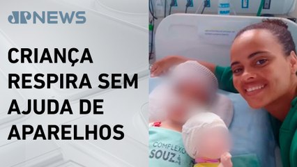 Menina baleada na cabeça no RJ retoma a consciência