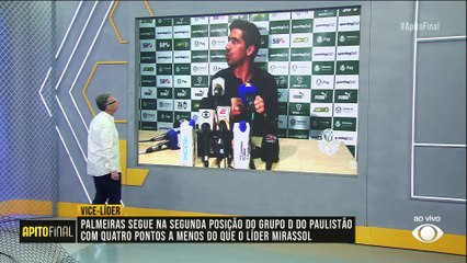 Abel Ferreira fala em reforços e dá bronca na imprensa após vitória do Palmeiras