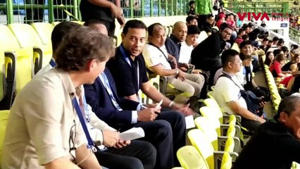 Patrick Kluivert dan Alex Pastoor Saksikan Liga 1