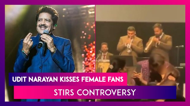 Udit Narayan Sparks Controversy By Kissing Female Fans During Live Concert In Viral Video