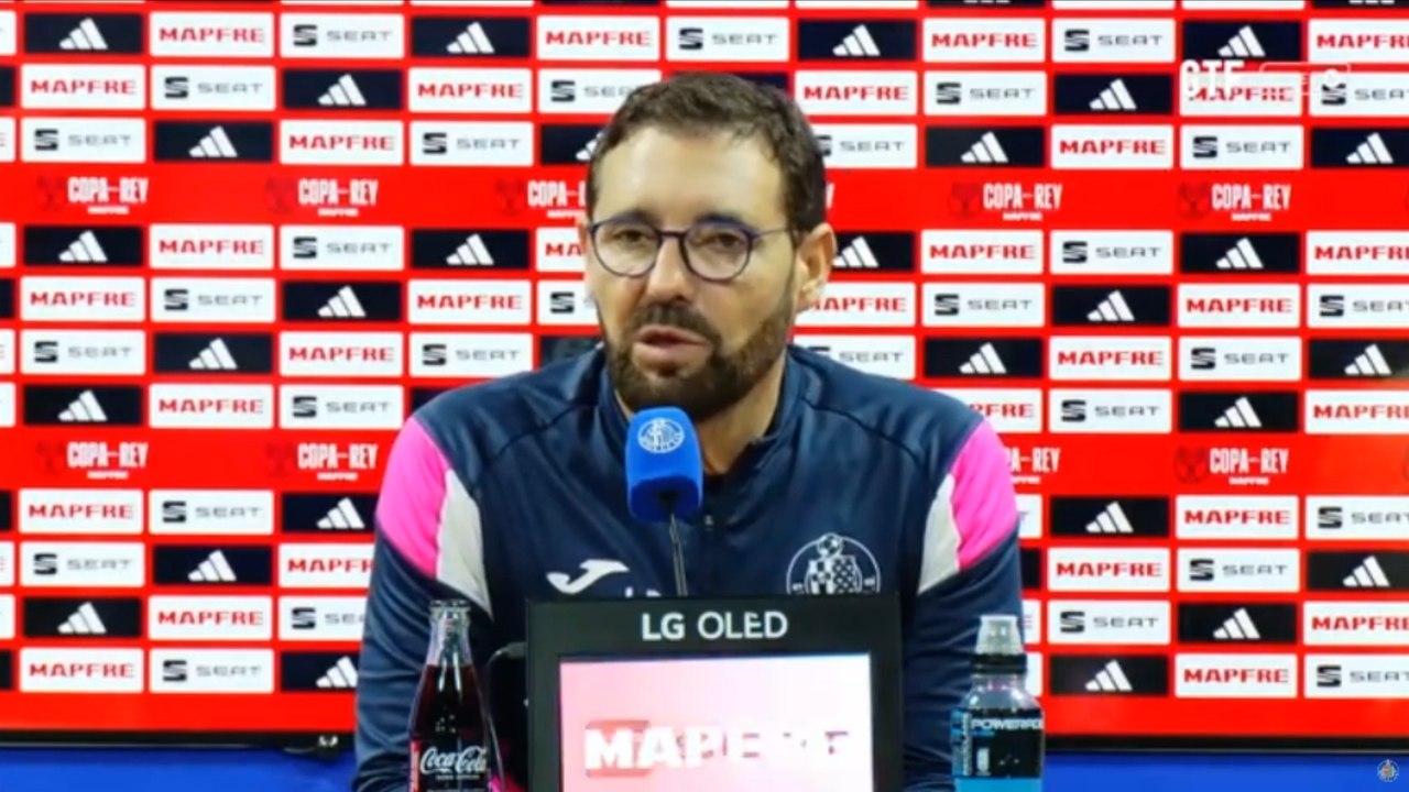 Bordalás: "Hay que ser realistas, va a ser difícil"