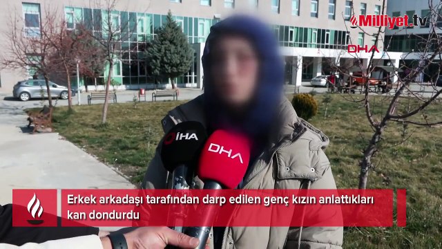 Kız arkadaşını dövüp, köpeğini tekmeleyen şüpheli adliyede