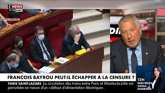 Quand Jean-Marc Morandini repose huit fois la même question à Philippe Ballard, porte-parole du Rassemblement national: Allez-vous oui ou non voter la censure du gouvernement Bayrou ? - Regardez