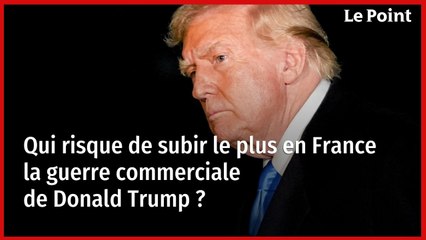 Qui risque de subir le plus en France la guerre commerciale de Donald Trump ?