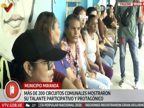 Falcón I En el mcpio. Miranda 25 consejos comunales votaron en la I Consulta Popular Nacional 2025